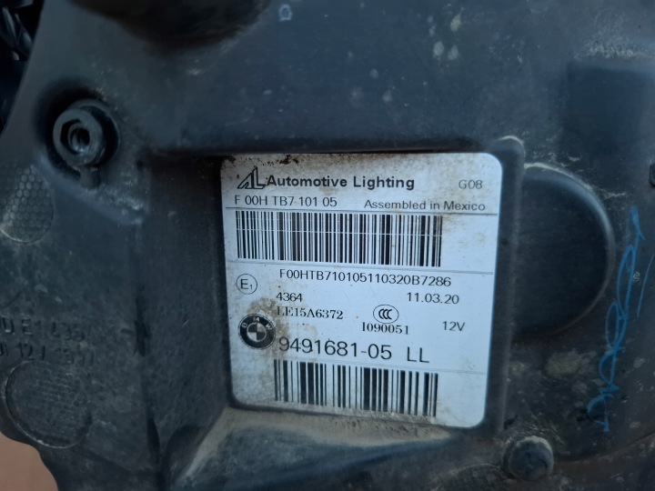 PHARE AVANT BMW X3 X4 G01 G02 ADAPTIVE LED ORIGINAL
