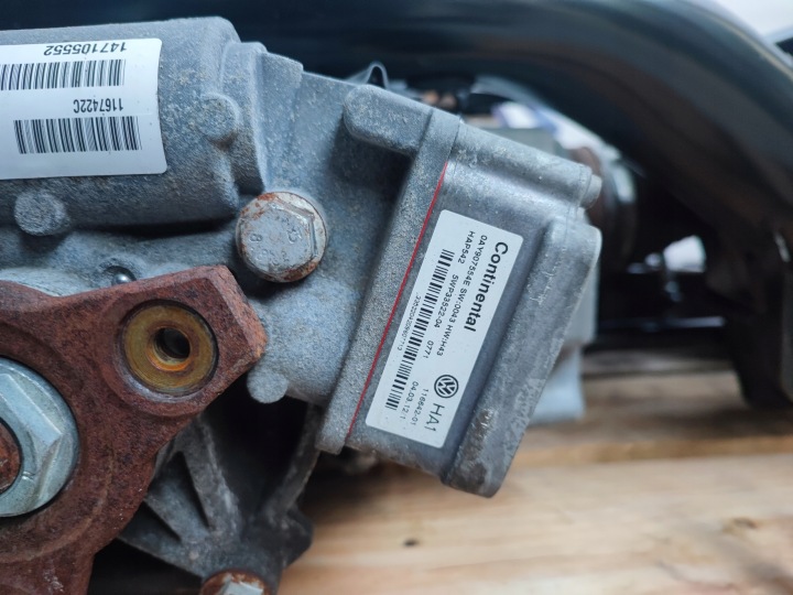 CHÂSSIS ARRIÈRE DIFFÉRENTIEL PONT 4X4 VW VOLKSWAGEN TIGUAN 5N0 2.0 TDI LIFT