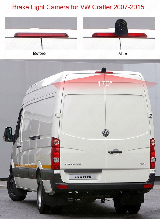 CÁMARA RETROVISOR PARA MERCEDES SPRINTER GASOLINA VW CRAFTER |09 