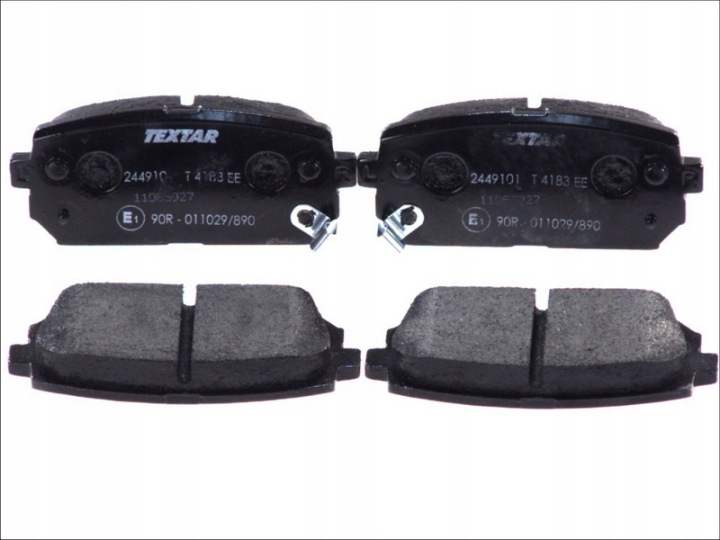 TEXTAR 2449101 KIT PLAQUETTES FREINS FREINS DISQUE