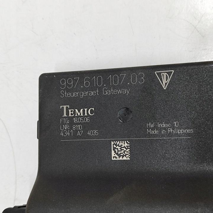 PORSCHE CAYMAN 987 2006 MODULE COMMANDE GATEWAY