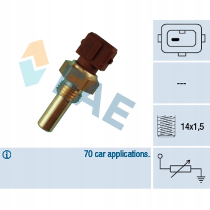 CAPTEUR TEMPÉRATURE EAU FAE 32270 12621710512