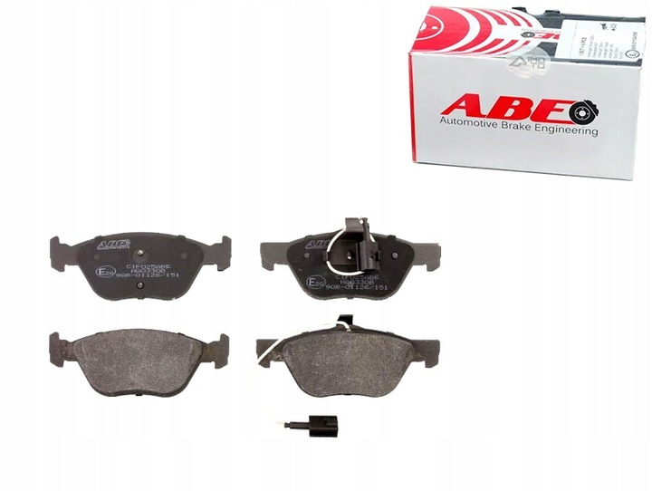 KLOCEK DE FRENADO KPL. PARTE DELANTERA ALFA ROMEO 145, 146, 147, 155, 156, GT, GTV, 