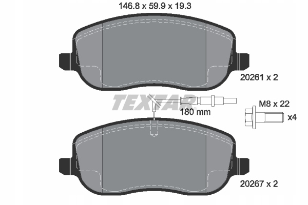 ZAPATAS DE FRENADO PEUGEOT P. 807 02- 