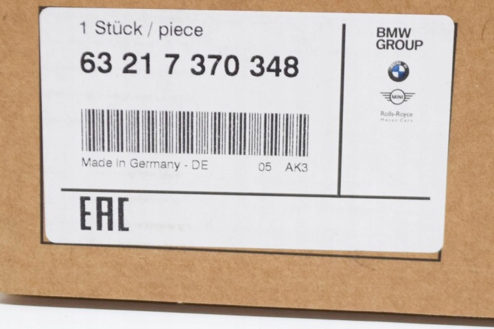 BMW 5 F11 PHARE ARRIÈRE DROITE 63217370348 NEUF ORIGINALE