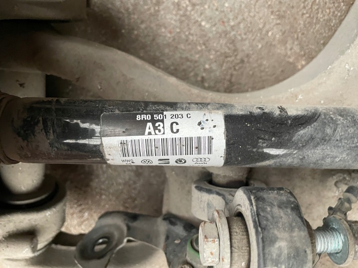 ROTULE DE DIRECTION BRAS DE SUSPENSION DEMI-ARBRE ENSEMBLE GAUCHE ARRIÈRE AUDI A8 D4 3.0 TFSI 4H0505431D