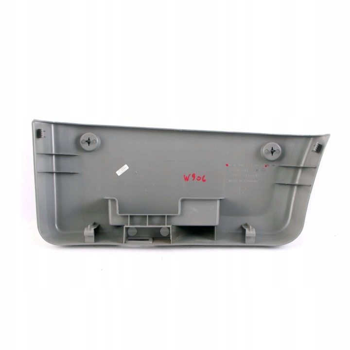 MERCEDES W906 BOÎTE À GANTS COLLECTEUR PORTES DROIT GRIS A9067270571