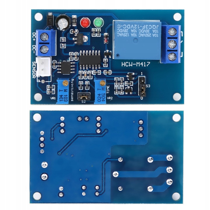 MODULE PRZEKAZNIKA CAPTEUR FEUX FOTOREZYSTOR DC12V XH-M131
