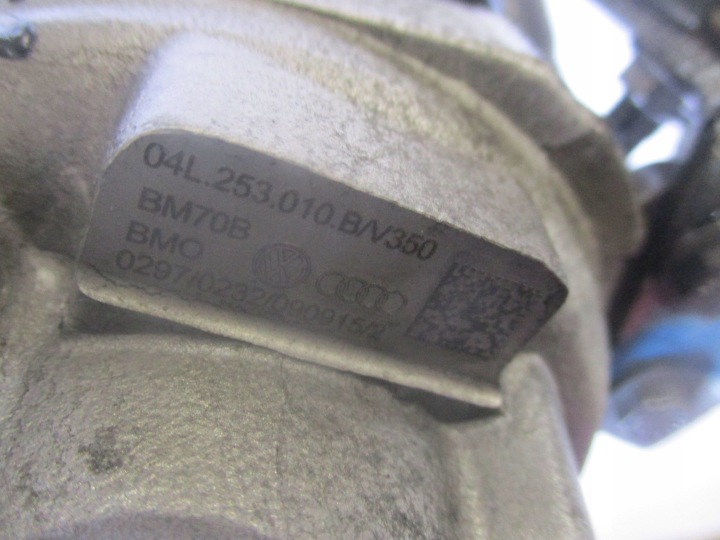 TURBO TURBINE TURBOCOMPRESSEUR SKODA SUPERB III 2.0 TDI CRLB 04L253010B BM70B