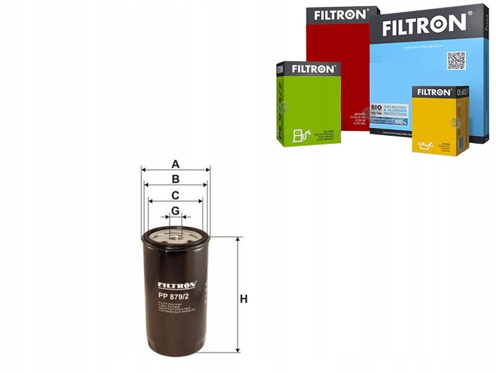 FILTER FUEL IVECO EUROSTAR 93- EUROTECH 92- EUROTRAKKER 93- FILTRON PP photo 9 - milautoparts-fr.ukrlive.com