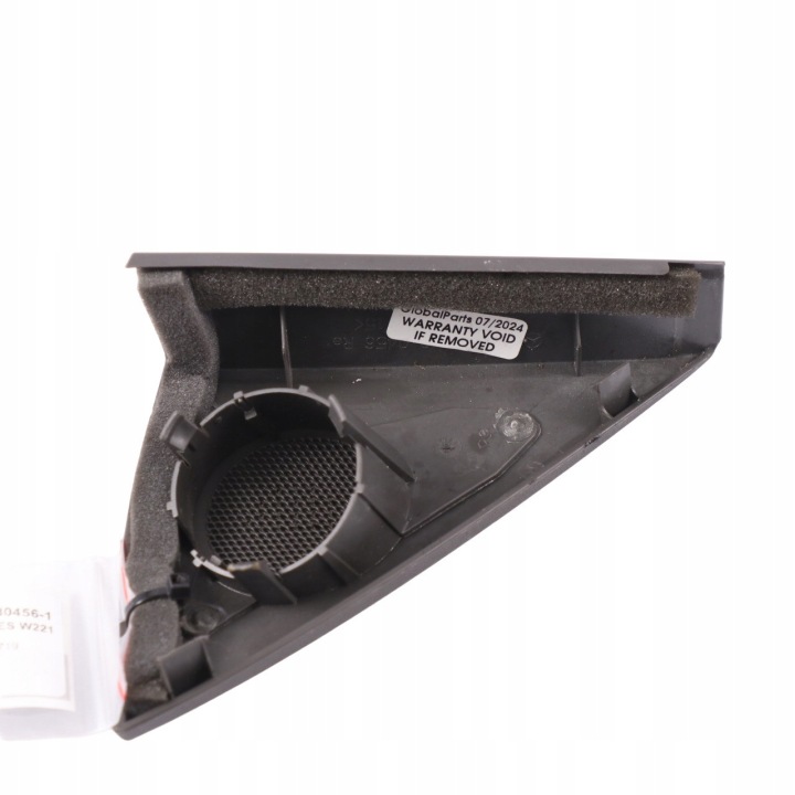 MERCEDES W221 PROTECTION HAUT-PARLEURS TRIANGLE AVANT DROIT SOMBRE GRIS