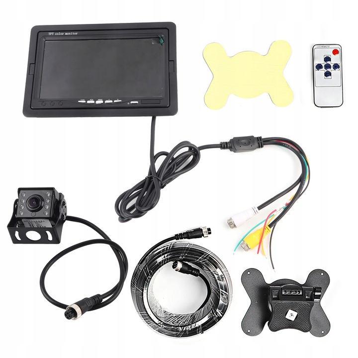 7-CALOWY UNIVERSAL MONITOR RETROVISOR AHD 1080P 