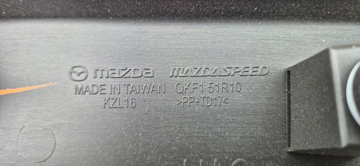 MAZDA CX-5 II 17- SPEED MOULURE PORTES GAUCHE ARRIÈRE NEUF ORIGINE