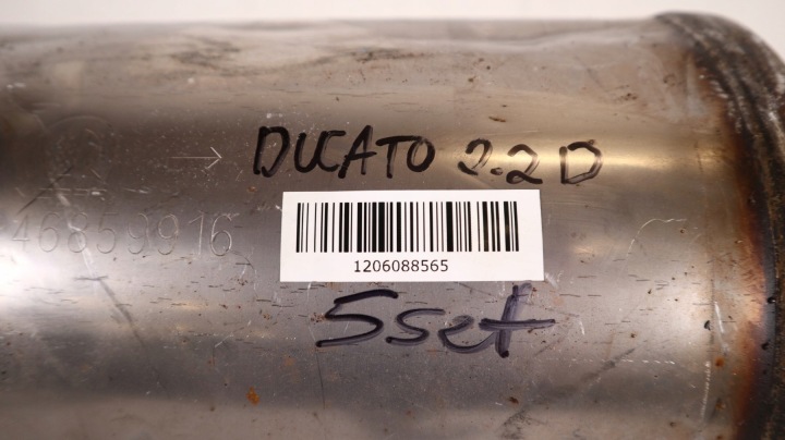 CITROEN JUMPER PEUGEOT BOXER FIAT DUCATO 2.2 HDI CATALYSEUR FAP 52224987