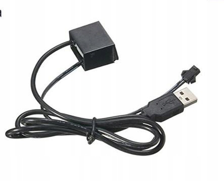 INVERTER USB BALASTO PARA SWIATLOWODU EL WIRE 