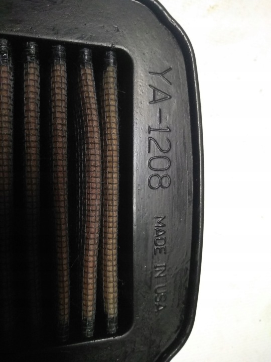 YAMAHA MT 125 17R WR YZF FILTRE AIR K&N YA-1208