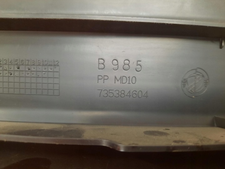 FIAT BRAVO II 07-11 HAYON MOULURE SEUIL DROIT AVANT 735384604