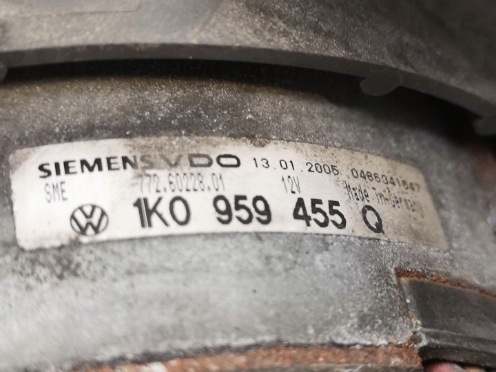 2005 VOLKSWAGEN TOURAN I ENSEMBLE VENTILATEURS 1K0121207AA