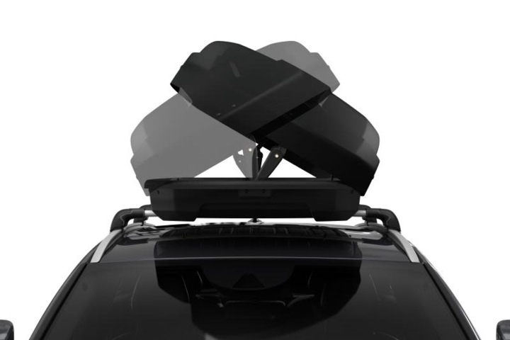 BOKS DE TOIT FORCE XT XL, SPOSOB OUVERTURE DES DEUX CÔTÉS COULEUR NOIR