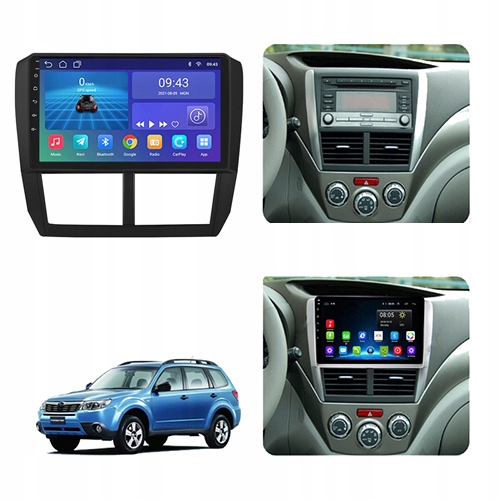 RADIO ANDROID GPS USB SUBARU FORESTER 3 IMPREZA 