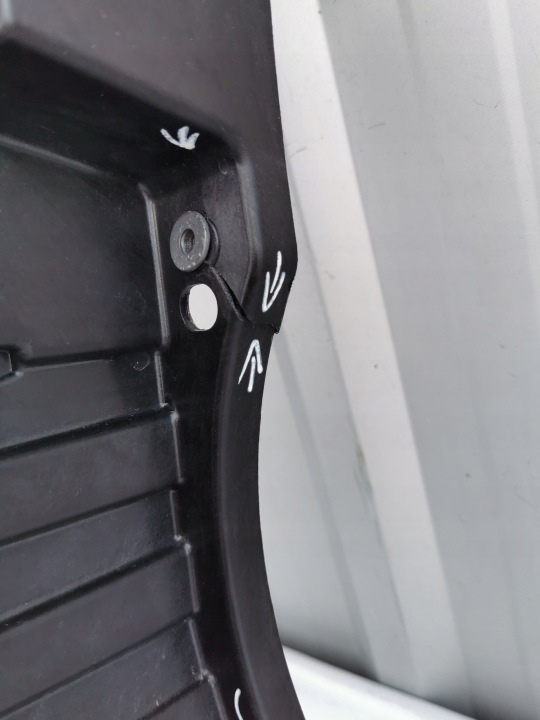 VW TOURAN 1T0 LIFT 10-15 PANNEAU AVANT RENFORCEMENT AVANT 1T0805588AF
