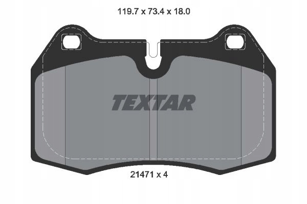 ZAPATAS DE FRENADO TEXTAR 2147102 