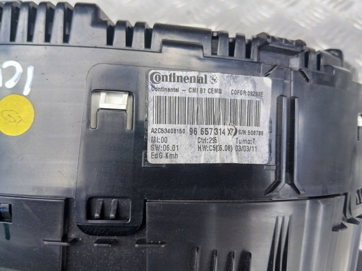 CITROEN C4 II B7 COMPTEUR TABLEAU DE BORD 1.6 HDI 96657314XT 2011R