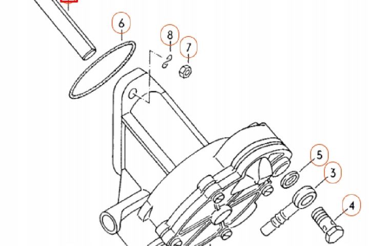VW TRANSPORTER T4 POMPE VIDE POSREDNIA CAME PODAZAJACA NEUF ORIGINE