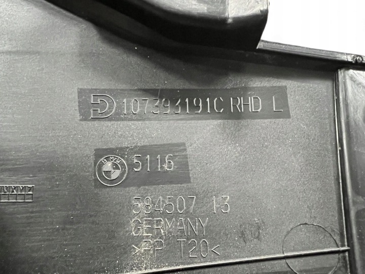 2013 BMW 3 F30 F35 F31 CONSOLE CENTRALE 58450713
