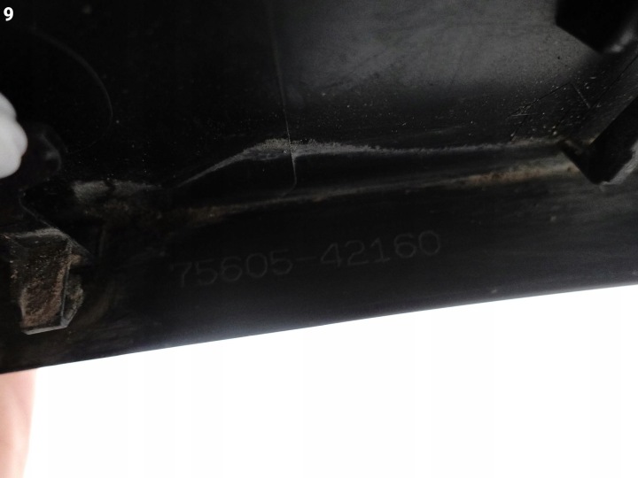 TOYOTA RAV4 V 5 19- MOULURE PROTECTION SUR AILE ARRIÈRE DROITE 75605-42160 ORIGINE