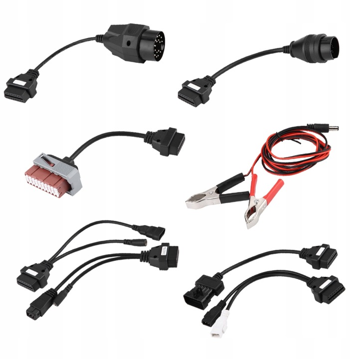 8PCS CAR DIAGNOSTIC CABLES ADAPTATEUR INTERFACE OBD2 POUR DELPHI DS150E W4