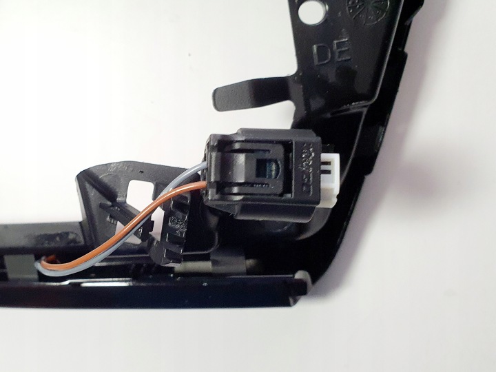 CHÂSSIS RÉTROVISEURS DROITE AMPOULE LED BMW E60 E63 MODULE OE