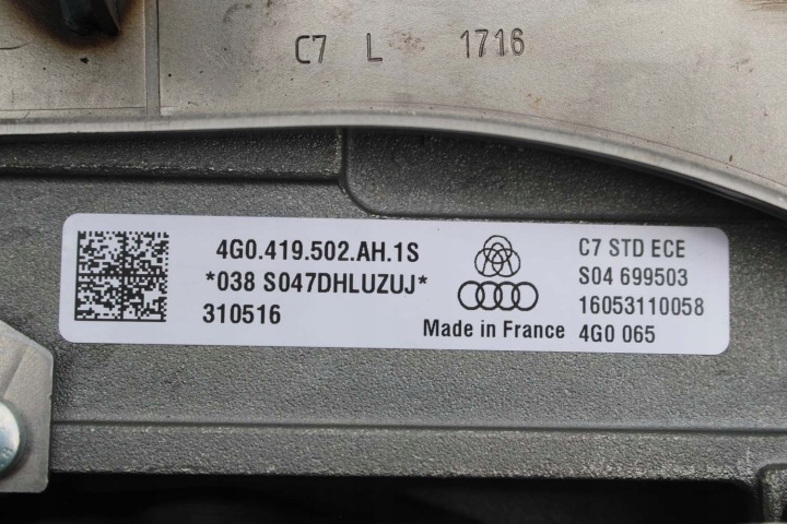 AUDI A6 A7 4G C7 CAOUTCHOUC COLONNE 4G0419502AH 4G0 419 502 TRANSMISSION KIE