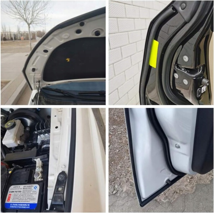 TUOKAY CAOUTCHOUC BANDE ÉTANCHÉITÉ EPDM 10 M D-KSZTALT 9X10 MM VERS VOITURES