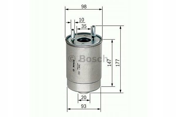 FILTRE CARBURANTS RENAULT 1,5-2,0DCI MEGANE 08- F 026