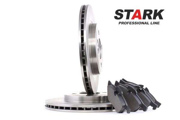DISQUES I PLAQUETTES FREIN STARK AVANT VERS AUDI A3 SPORTBACK (8VA, 8VF) 276MM