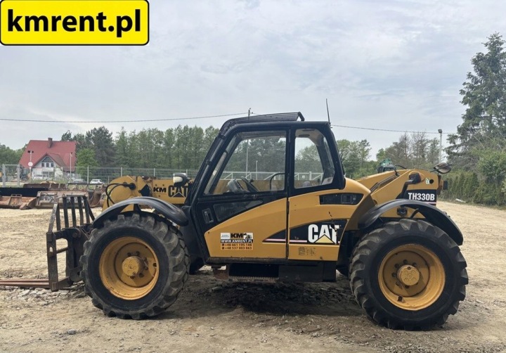 CATERPILLAR TH330B CHARGEUR TÉLESCOPIQUE 2004R. JCB 531-70, 528-70, 530-7