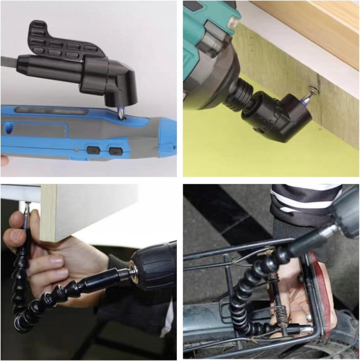 KIT WIERTL 90° 3 PCS PRZEDLUZKA 10 AMPLIFICATEURS ACIER ODPORNOSC ZUZYCIE