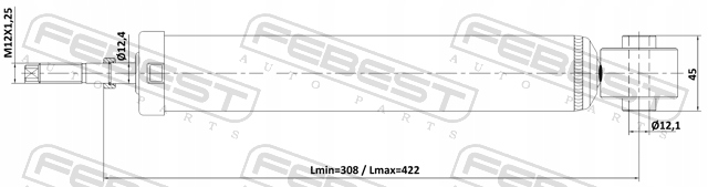 AMORTIGUADOR PARTE TRASERA TRASERO INFINITI QX60 PATHFINDER 