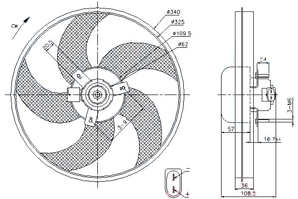 VENTILATEUR DE RADUATEUR CITROEN XSARA PICASSO PEUGEOT photo 2 - milautoparts-fr.ukrlive.com