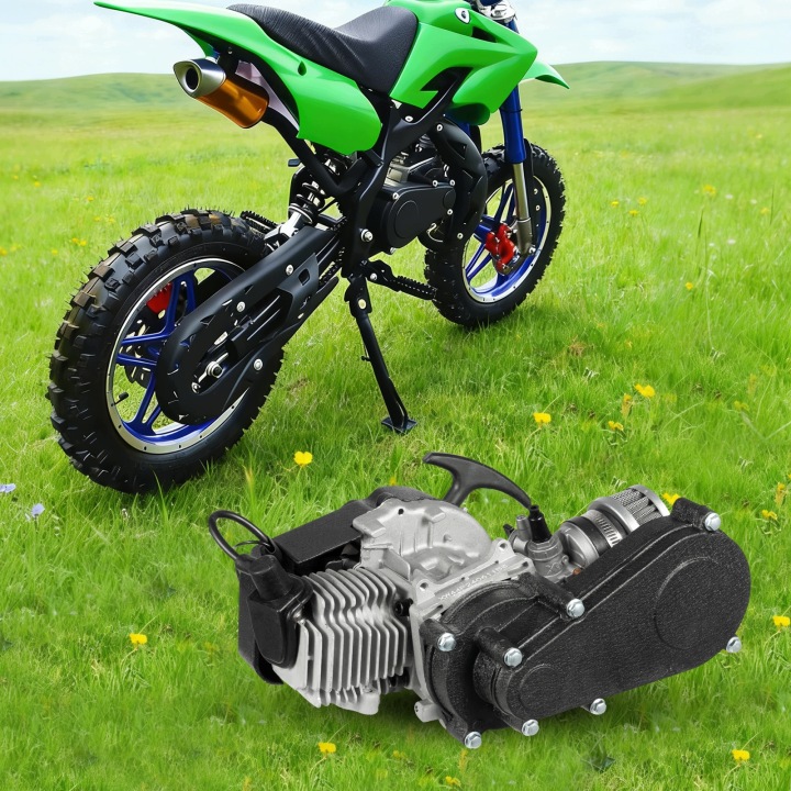 49CC ATV ENGINE 2-SUWOWY, 3KM, DÉMARRAGE MANUEL AVEC LEVIER CHANGEMENTS VITESSE I LANCUCHEM