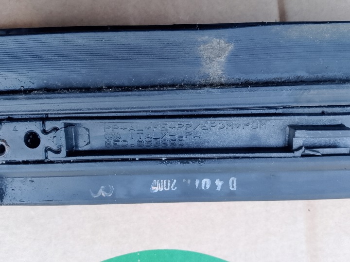 MOULURE PORTES INFÉRIEURE DROITE GAUCHE AUDI A4 B6 8E0853959 8E0853960