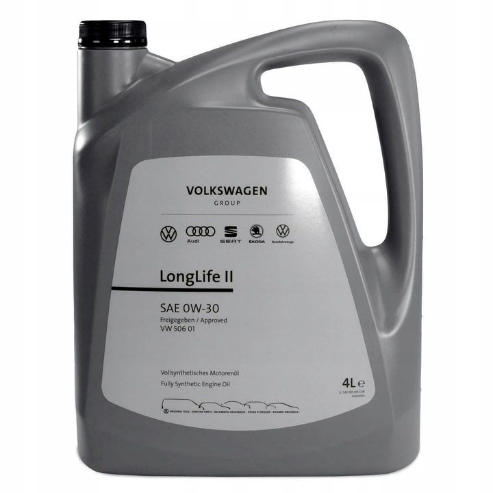 ACEITE VAG LONGLIFE 3 FE 0W30 504.00/507.00 VW 5L 