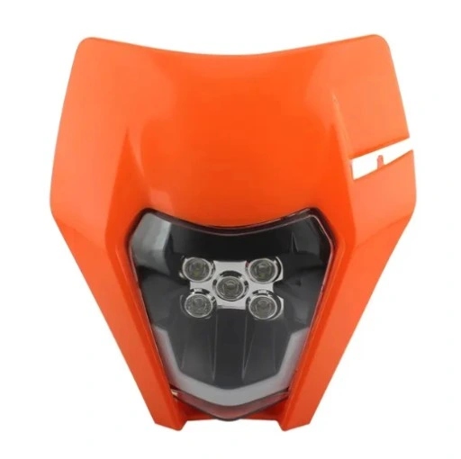 PHARE KTM 2007-2025 DÉFLECTEUR D'AIR PROJECTEUR LED CROSS ENDURO KTM EXC SX TPI TBI