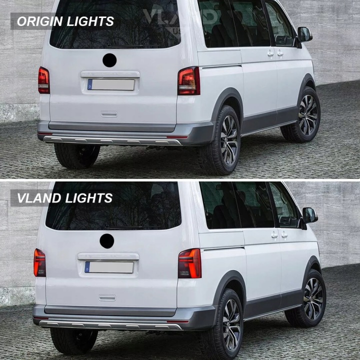 PHARES ARRIÈRE VLAND LED TUNING VW T6 1 TRANSPORTER MULTIVAN CARAVELLE 7E 15-24