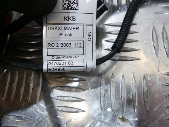 MINI F56 BEV F57 BEV COOPER SE FAISCEAU DE CÂBLES FILS MOTEUR 9470227 9470229