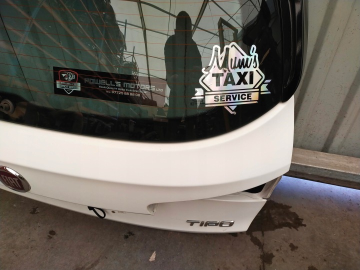 COUVERCLES DE COFFRE ARRIÈRE AVEC VITRE FIAT TIPO 2 II BERLINE COMPACTE 2016R. BLANCHE 249 ORIGINAL