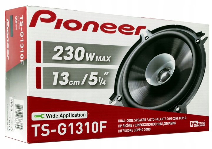 PIONEER ALTAVOCES AUDI A3 8L DE PUERTA PARTE DELANTERA DISTANCIAS 