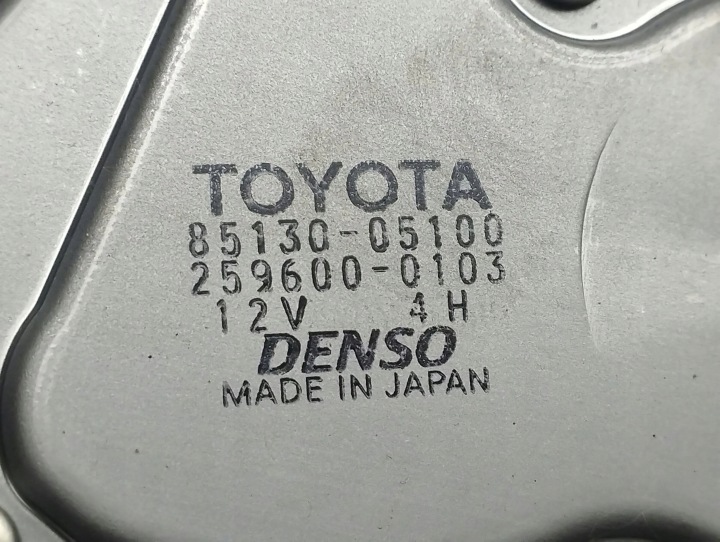 TOYOTA AVENSIS T250 PETIT MOTEUR ESSUIE-GLACES ARRIÈRE 2007 8513005100
