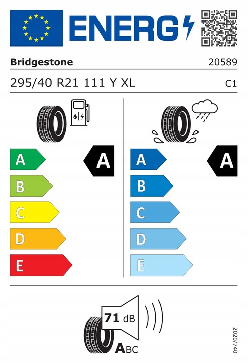 4X NEUMÁTICOS DE VERANO 295/40R21 BRIDGESTONE TURANZA 6 